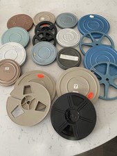 Vintage Film Reels  Canisters 6 Reels 13 Total 19