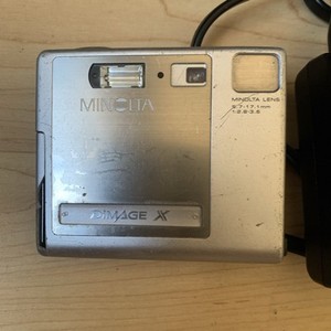 【動作確認済】KONICA DiMAGE X50 Newバッテリー付 39508 Konica Minolta Dimage X50 | eBay