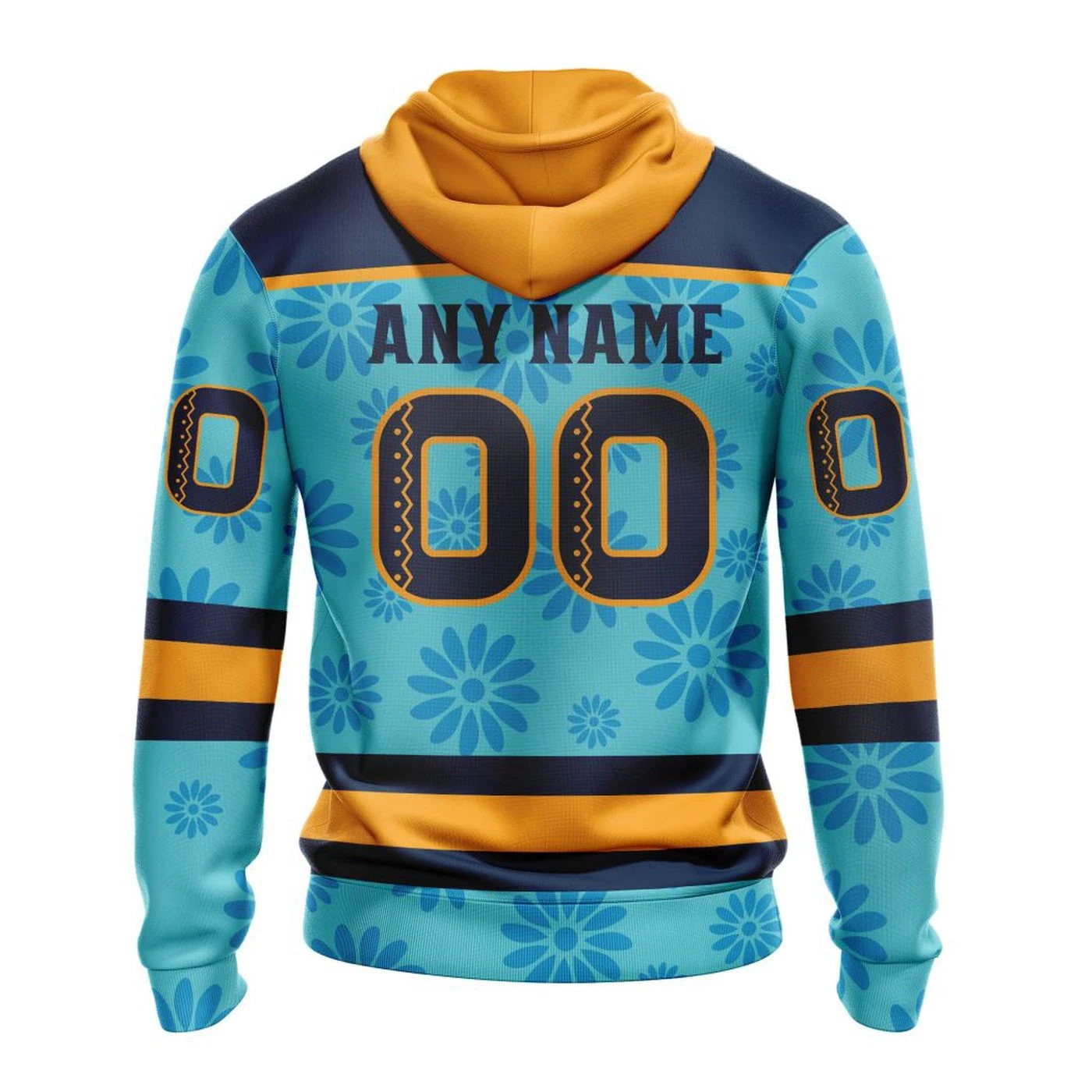 Personalized Atlanta Gladiators 2025/26 Dia De Muertos Hoodie