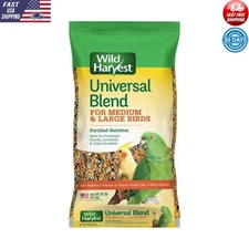 Premium Seed Blend Cockatiels Parrots Lovebirds 10lbs Vitamins & Minerals New