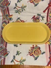 Fiesta BREAD PLATTER UTILITY TRAY - Sunflower Yellow RETIRED FiestaWare