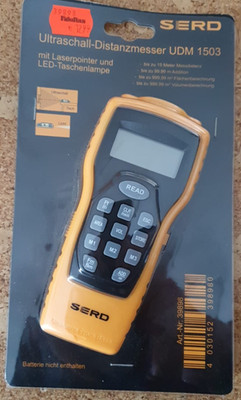 SERD Ultraschall-Distanzmessgerät UDM 1503 - NEU, OVP!