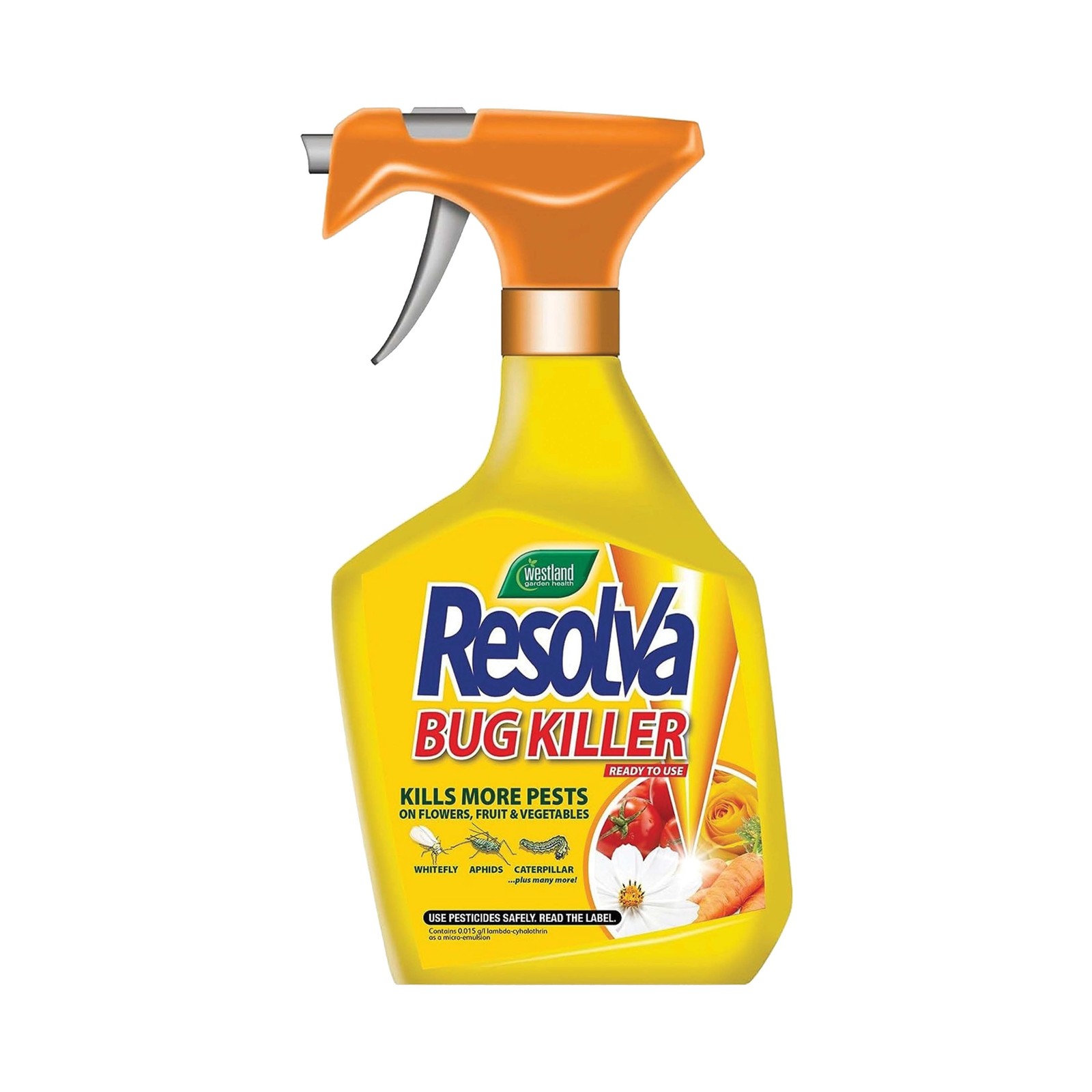 Resolva Bug Killer Spray Ready To Use Fast Acting Home Garden 1L