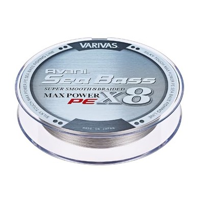 Varivas P.E Line Seabass Max Power X8 Silver 150M 0.8 16.7Lb 5745 From Japan