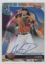 2020 Bowman's Best of Blue Refractor 117/150 Mauricio Dubon #B20-MD Auto 2l4