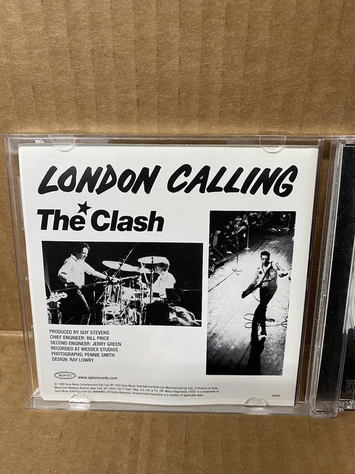 The Clash - London Calling (CD, Album, Remaster Repress) Punk Rock NM - Image 3 of 4