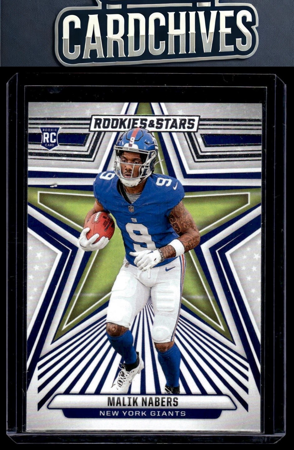 Malik Nabers 2024 Panini Rookies & Stars #171 Rookie RC