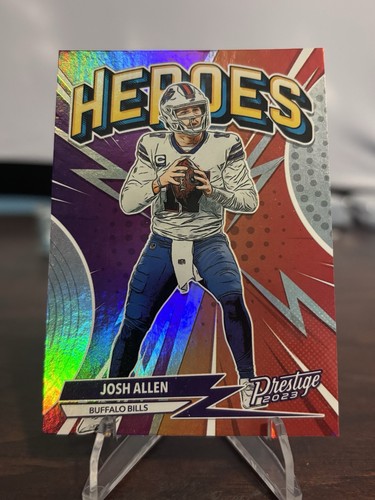 Panini 2023 Prestige Heroes Insert Josh Allen #H-2 Buffalo Bills Football Card