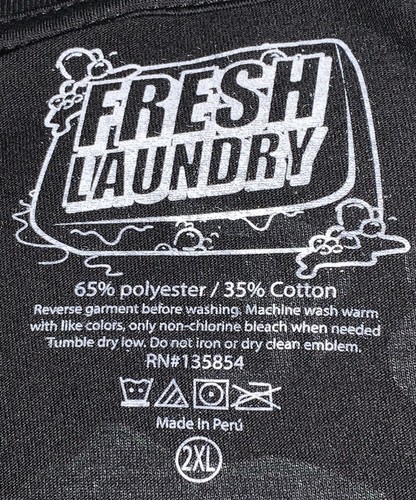 Fresh Laundry Adult "Old Growth" Skeleton & Rose Graphic Long Sleeve Shirt (2XL) - Picture 4 of 24