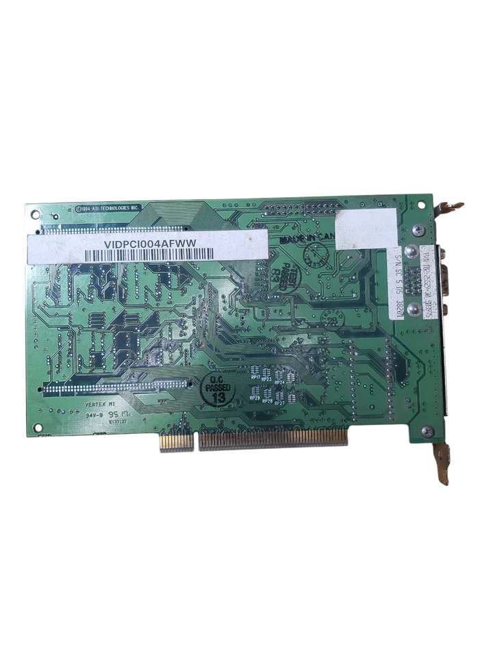 ATI Technologies MACH64 109-25500-30 PCI Video Graphics Card -Tested - Image 2 of 4