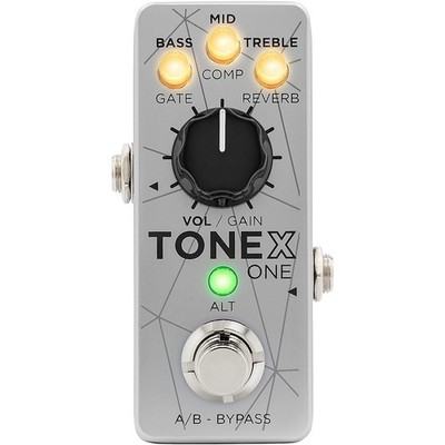 IK Multimedia TONEX ONE Bass Edition Amp Modeler Pedal Alum Silver Refurbished