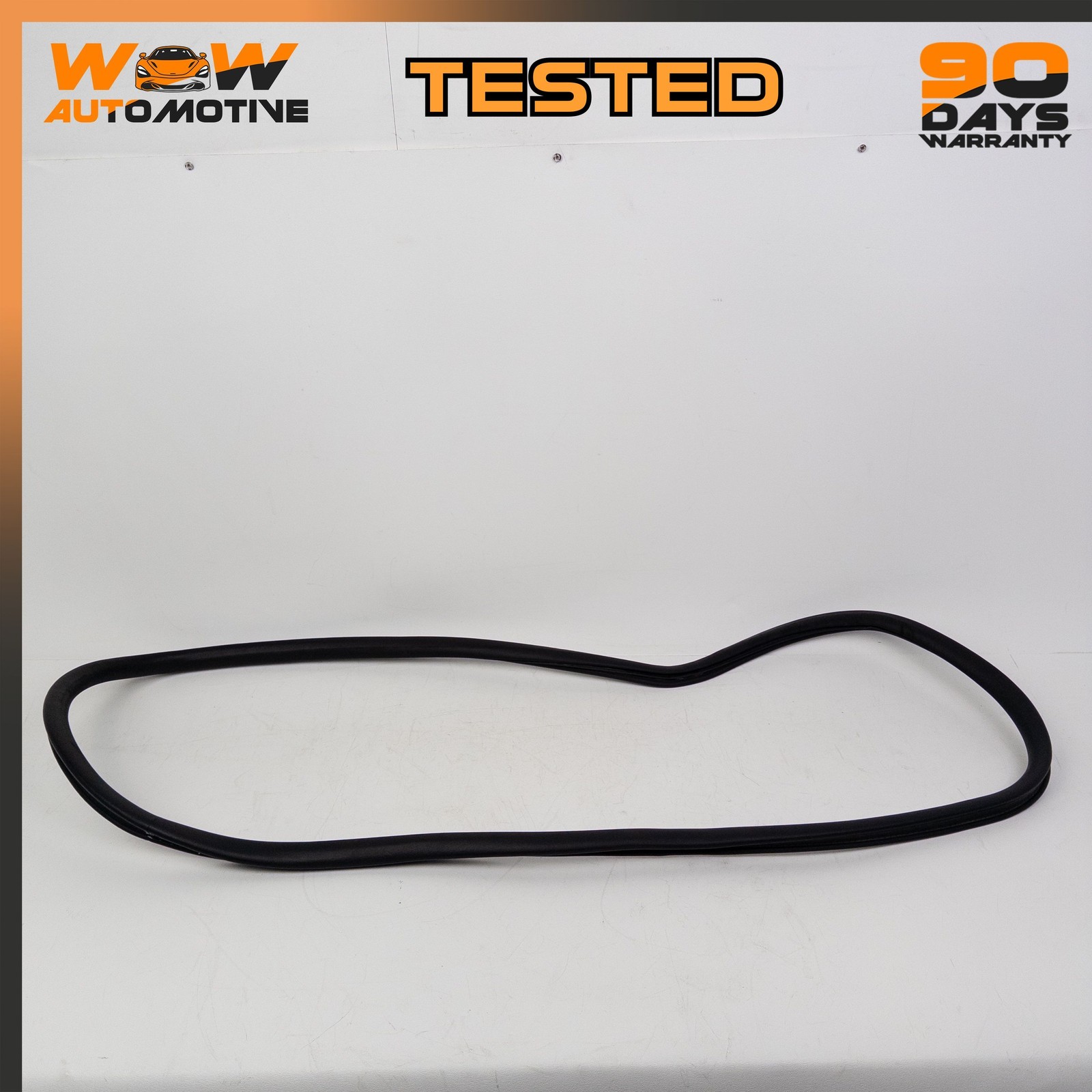 04-10 BENTLEY CONTINENTAL GT COUPE REAR TRUNK LID COVER SEAL RUBBER OEM
