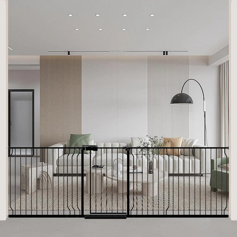 100-109 Inch Extra Wide Pressure Mounted Baby Gate