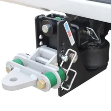 Shocker Max Black Air Hitch with Cushioned Drawbar