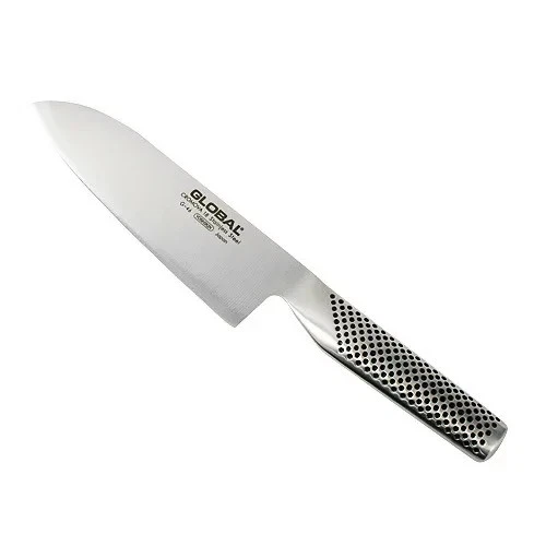 Couteau GLOBAL Santoku lame longueur 18 cm (7,1 po) G-46 tout inoxydable fabr... - Photo 1/4