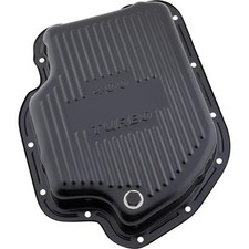 Black Steel Gm Th-400 Transmission Pan 1-78 Inch Deep