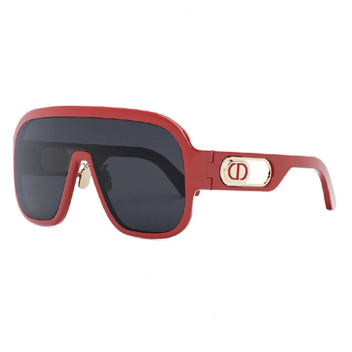 Dior — Dior DIORBOBBYSPORT M1U 35A0 Shield Red/Gray Women's Sunglasses Frame
