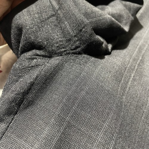 Juego de Traje Brooks Brothers 1818 Regent Gris Carbón Cuadros Lana Drago Talla 46L - Imagen 21 de 21