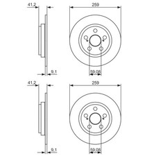 Disque de frein Toyota URBAN CRUISER