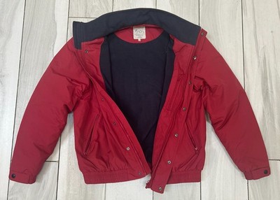 Joseph Turner Boston Mantel Herren XL Rot Outdoorjacke Wasserdicht 46'' Brustumfang