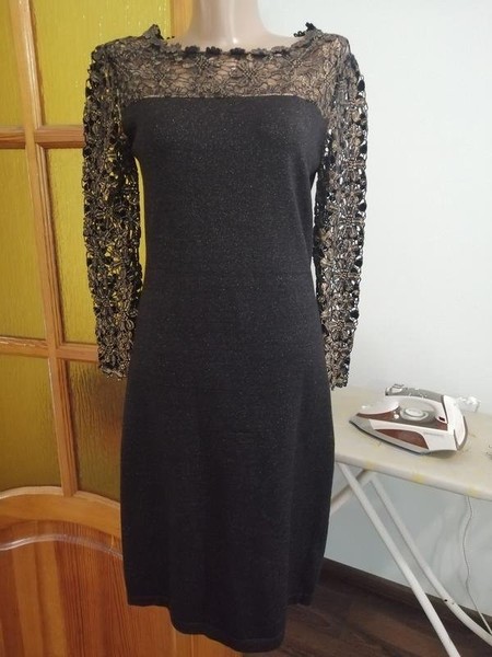 Women Phase Eight Dress Black 36 / S / 44 #CCY2