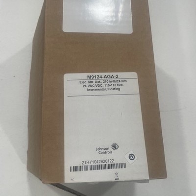 Johnson Controls M9106-AGA-2 Electric Non-Spring Return Actuator, 24VAC