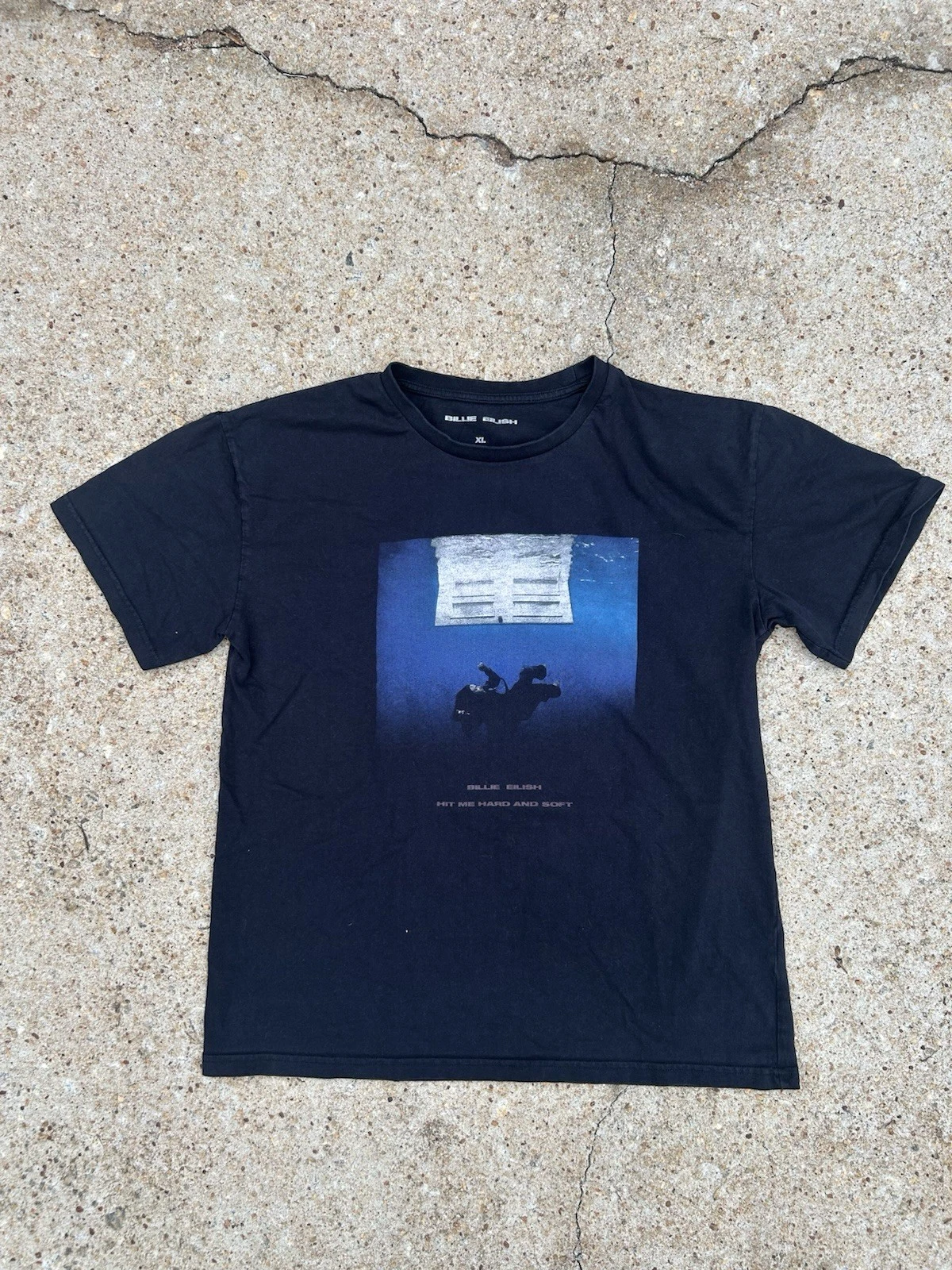 Billie Eilish Hit Me Hard and Soft Unisex Promotional T-Shirt (Size XL)
