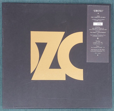 Zoo: The Complete Works ZBOX1 271/1000 UK 1st Press 1991 EX+/EX+