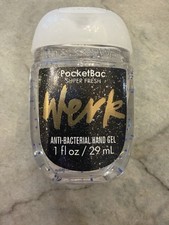 PocketBac Super Fresh Werk Clear Antibacterial Hand Sanitizer Hand Gel 1 fl oz