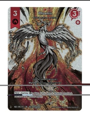 MetaZoo Phoenix Risen From Ashes MZ2 249/212