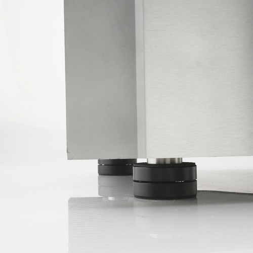 4xAudiocrast 39mm Aluminium Speaker Spike Pad Steel Ball Isolation Stand Feet - Picture 4 of 34