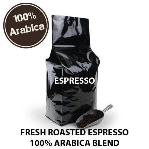 2, 5, 10 LBS ARABICA ESPRESSO FRESH ROASTED COFFEE 100% ARABICA BLEND