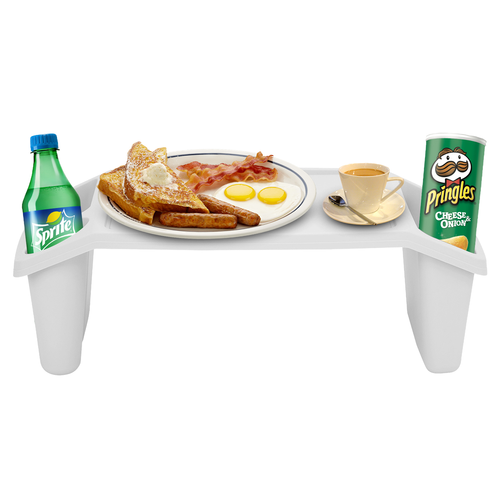 Portable Plastic Lap Tray Breakfast Bed Laptop Dinner Utility Stand Multipurpose - Picture 6 of 14