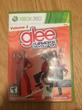 GLEE KARAOKE REVOLUTION VOLUME 3 - XBOX 360 - COMPLETE W/MANUAL - FREE S/H (T)