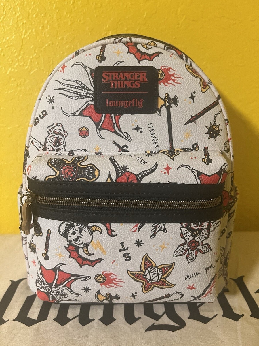 Loungefly Stranger Things Hellfire Club Mini Backpack | eBay display picture 1
