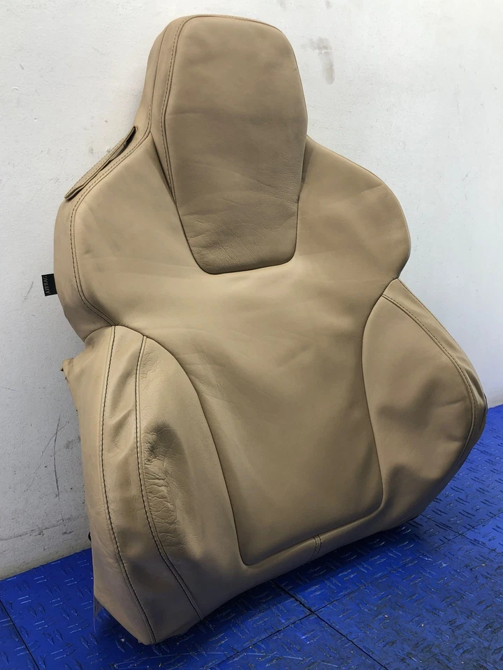 Aston Martin Vantage V8 2006-2018 cojín asiento superior delantero derecho cuero beige Foto 4 de 4