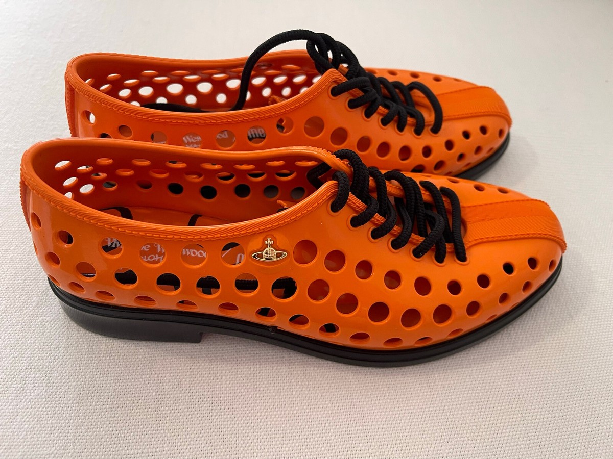 Vivienne Westwood Anglomania Melissa Touring Lace Up orange