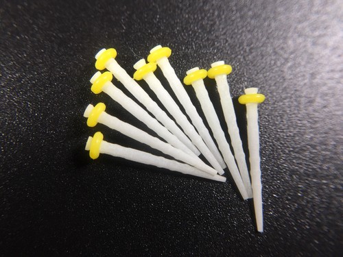 100Pcs Dental Glass Screw Thread Fiber Post 1.2 1.4 1.6 1.8 Build Up Gass Post - Picture 2 of 5