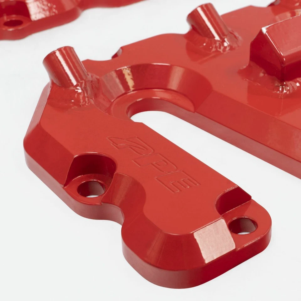 Kit de cubierta de válvula roja EPI con pilares 2004.5-2010 Chevy/GMC Duramax LLY LBZ LMM Foto 4 de 4