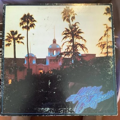 EAGLES 'HOTEL CALIFORNIA' Original Vinyl LP - Asylum Records 7E