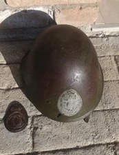 Romanian helmet M39   WWii duch