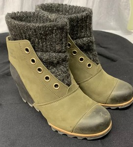 sorel sweater wedge boot