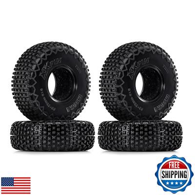 INJORA 1.0 Tires - S5 60 * 20mm XHX Pin Tire for SCX24 FCX24 1/18 1/24 RC Cra