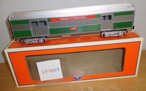 LIONEL 2427910 WEIHNACHTEN STROMLINIENGEPÄCKWAGEN "NOEL" PERSONENZUG SPUR O | Zustand: New