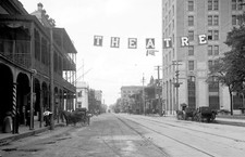 1900-1910 Palofor St, Pensacola, Florida Vintage Photograph 11" x 17" Reprint