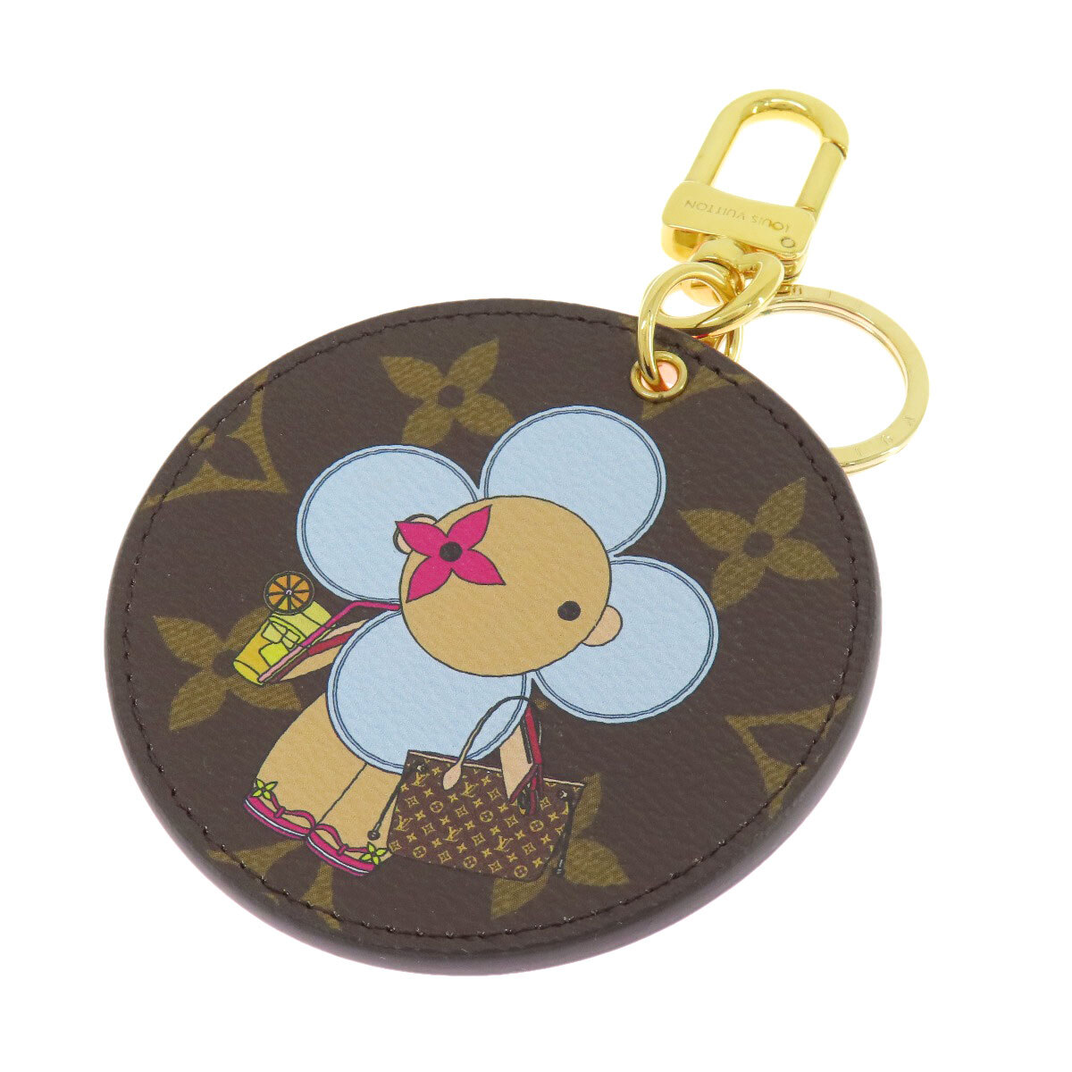 LOUIS VUITTON M69076 key ring Portocle Illustre Vivienne