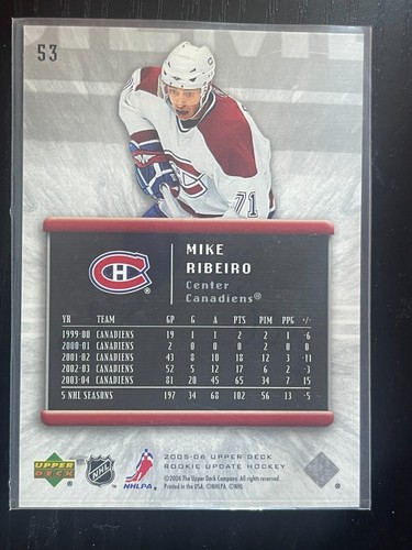 2005-06 Upper Deck Rookie Update Hockey You Pick - Picture 102 of 192