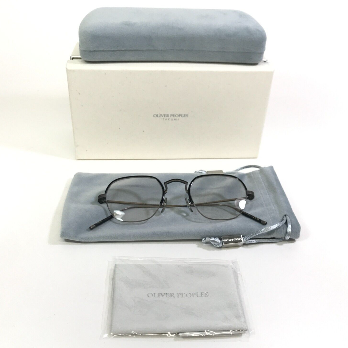 Oliver Peoples Takumi Eyeglasses Frames OV1291T 5076 TK-7 Pewter