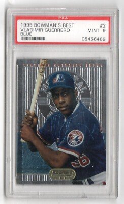 Vladimir Guerrero RC 1995 Bowman PSA9