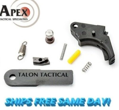 Apex Tactical Aluminum Trigger & Duty/Carry Kit For Smith & Wesson M&P Shield .45 - 100-161